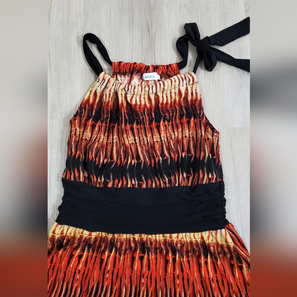 Rickis Dress Fiery Colors - Picture 4 of 8
